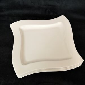 Set of Four Villeroy & Boch New Wave Side Plates, Like-new Never-used Condition